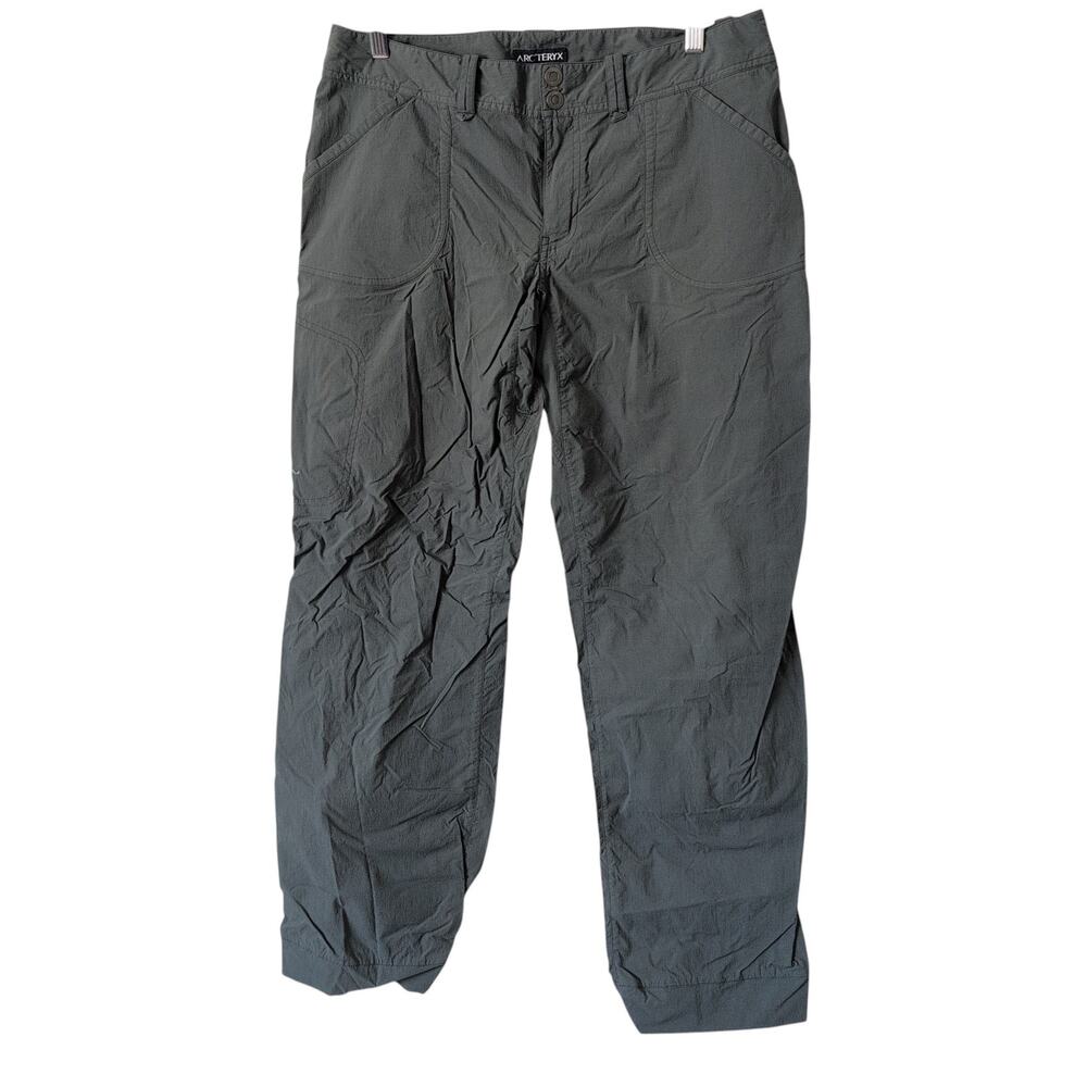 Arc'teryx Pants Womens 10 Gray Green Camping Athletic Outdoor Hiking Gorpcore‎